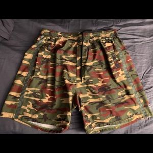 Feed Me Fight Me Men’s Camo shorts